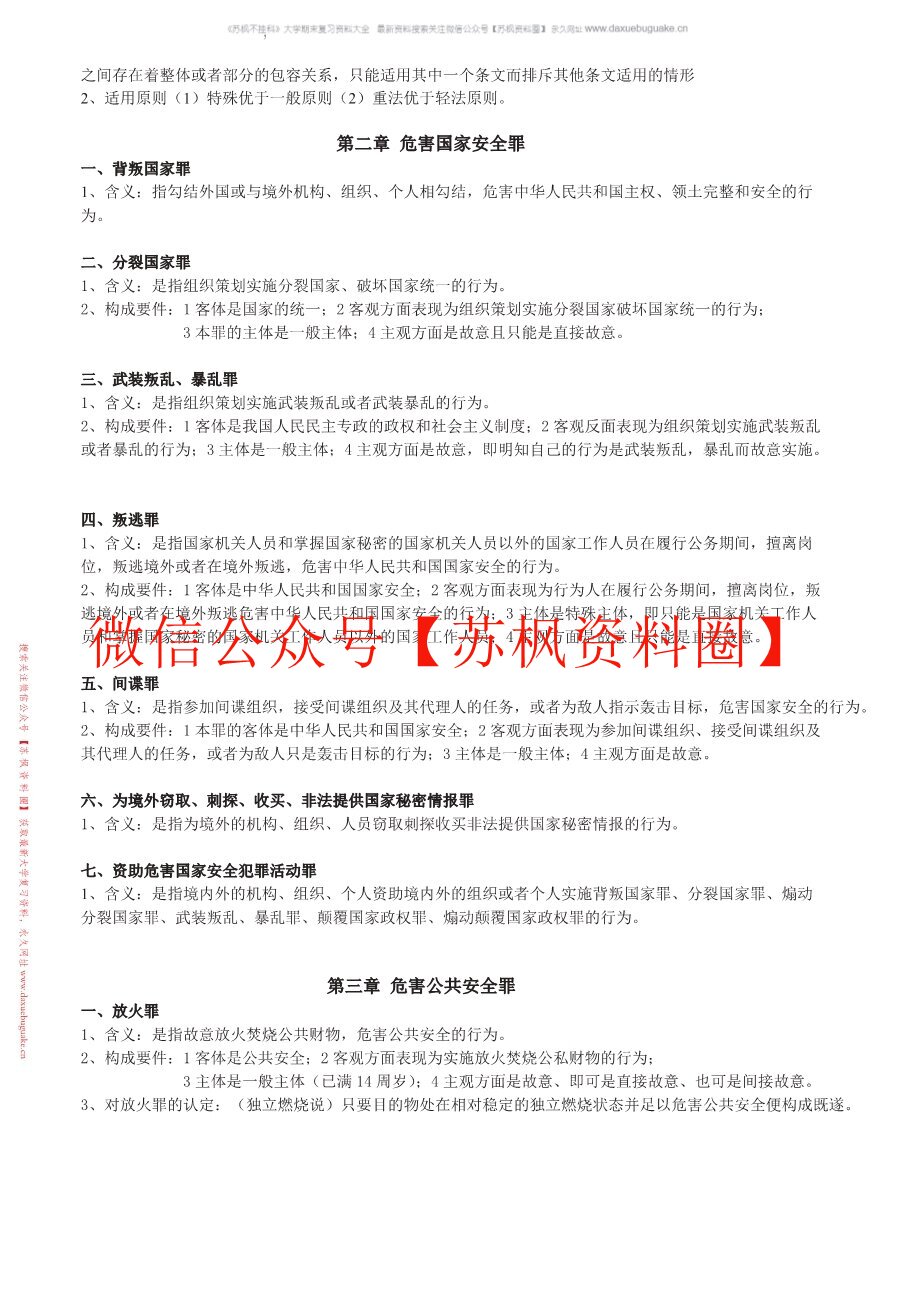 刑法分论